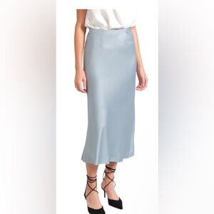 Modern Citizen Light Blue Maxi Skirt